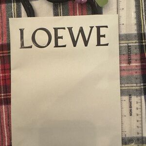 Loewe Cream Gift Bag Louis Wain Ribbon and Tag